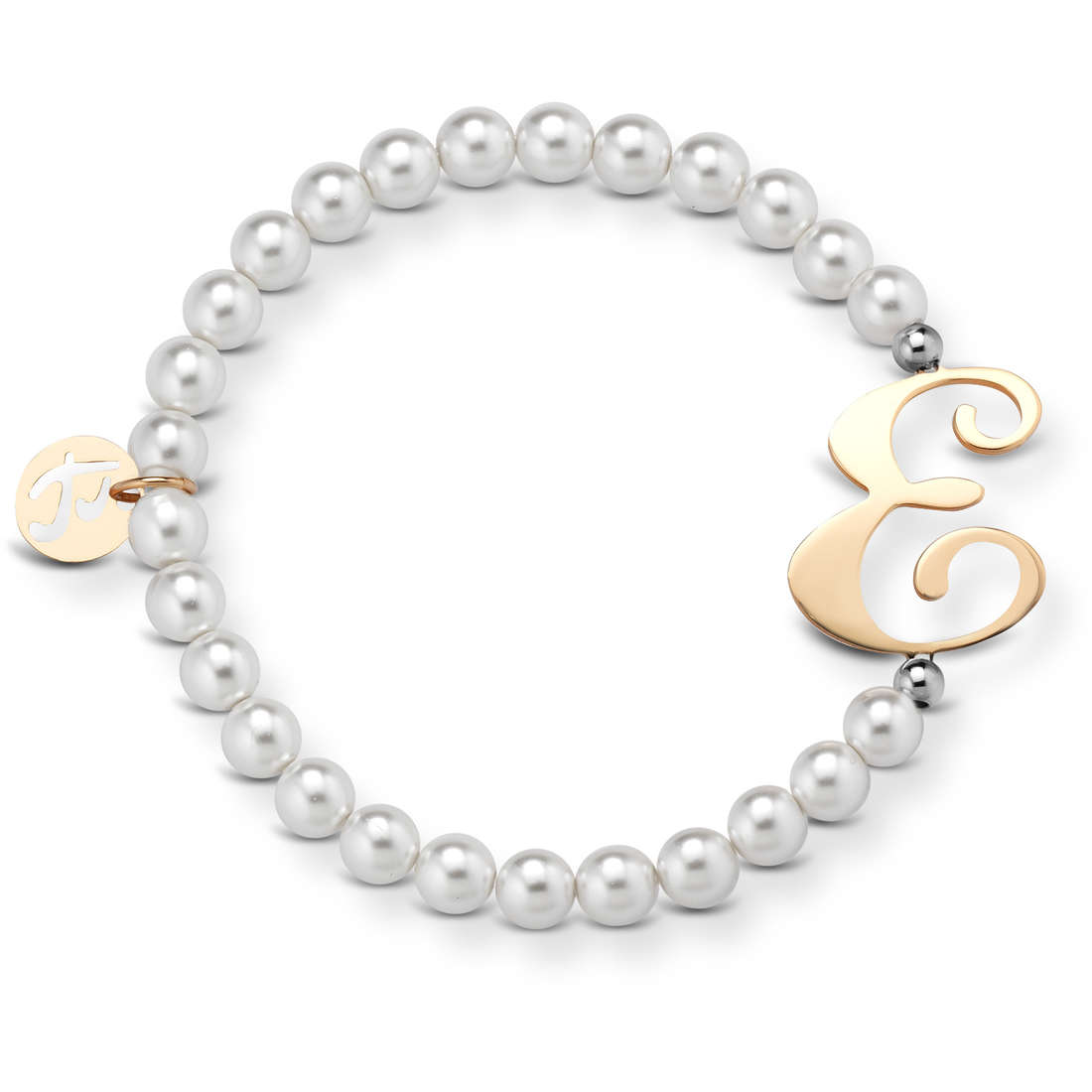 bracelet Steel woman jewel Pearls LBBK1267