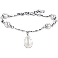 bracelet Steel woman jewel Synthetic Pearls BK2519