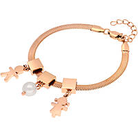 bracelet Steel woman jewel Synthetic Pearls FSY115BRS