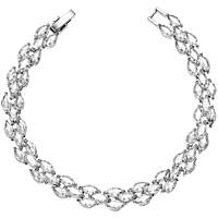 bracelet Steel woman jewel Zircons 500699B