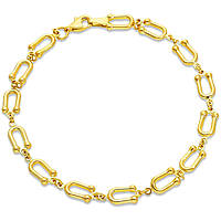bracelet woman Chain 18 kt Gold jewel GioiaPura GP-S258158