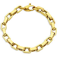 bracelet woman Chain 18 kt Gold jewel GioiaPura GP-SVRK865GG21