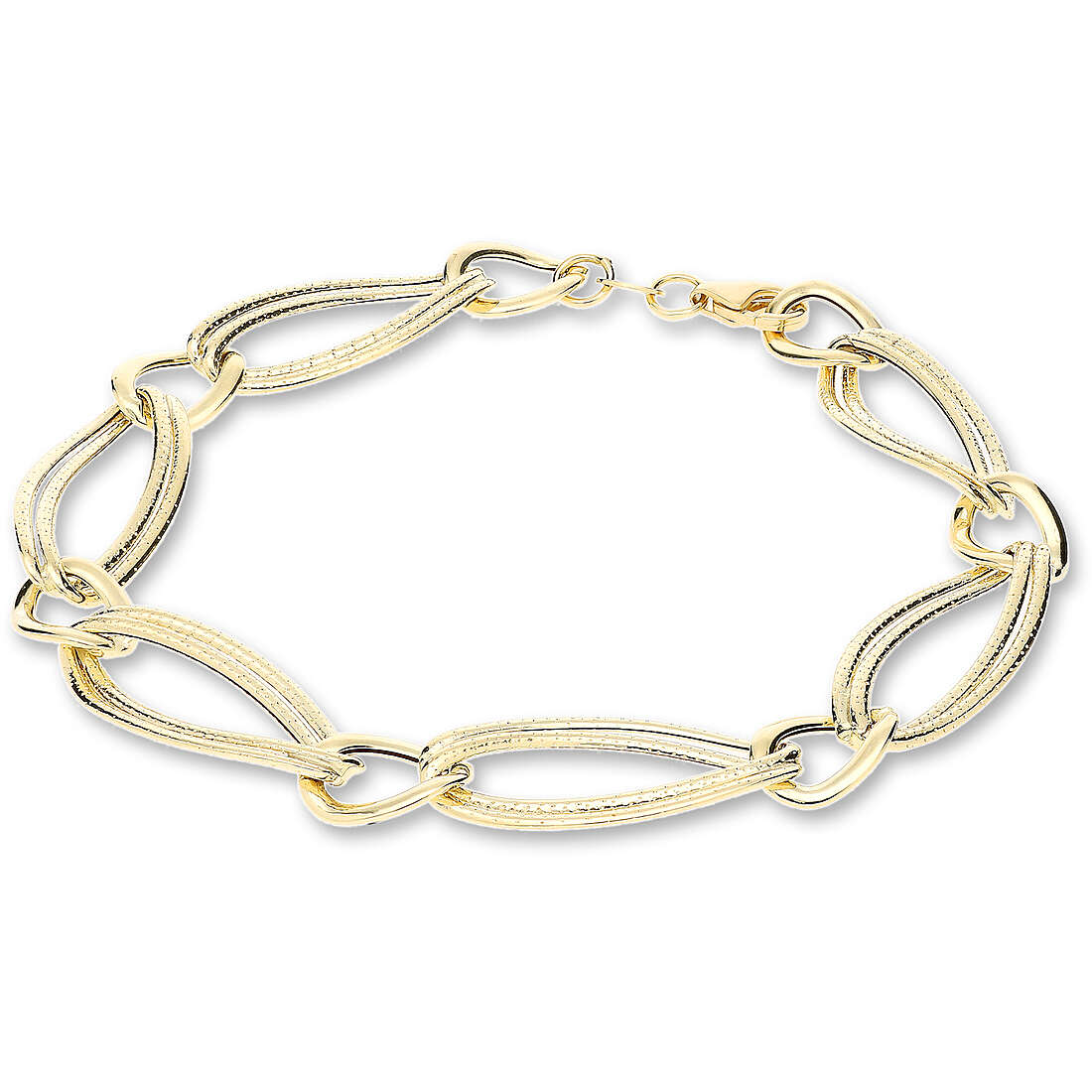 bracelet woman Chain 18 kt Gold jewel GioiaPura Oro 750 GP-S150428