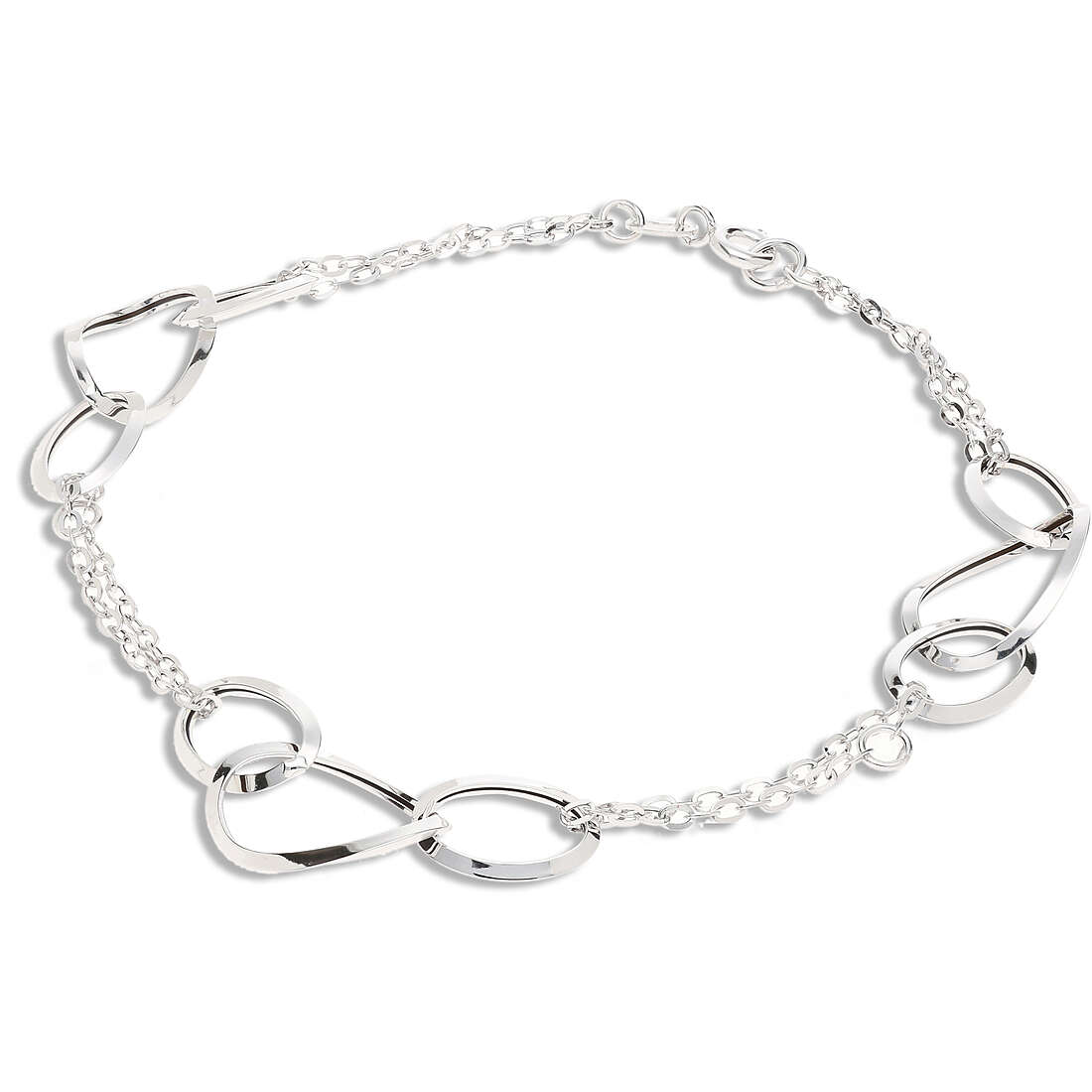 bracelet woman Chain 18 kt Gold jewel GioiaPura Oro 750 GP-S168552