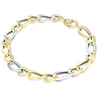 bracelet woman Chain 18 kt Gold jewel GioiaPura Oro 750 GP-S211893
