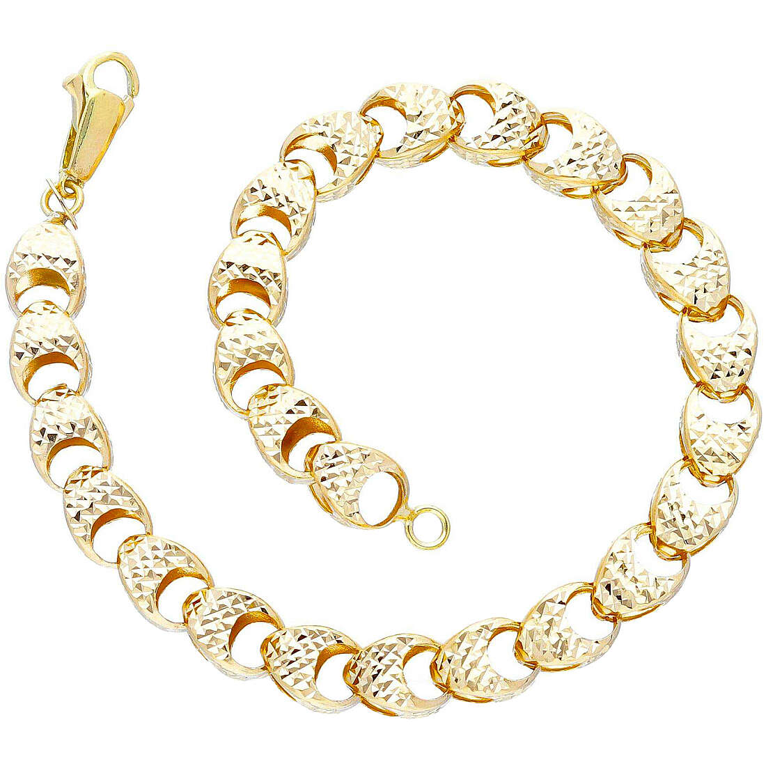 bracelet woman Chain 18 kt Gold jewel GioiaPura Oro 750 GP-S241463