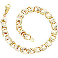 bracelet woman Chain 18 kt Gold jewel GioiaPura Oro 750 GP-S241463
