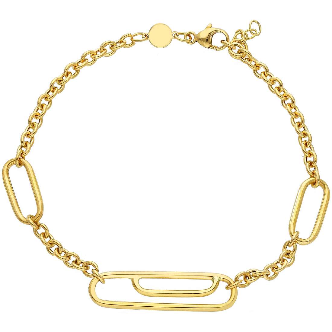 bracelet woman Chain 18 kt Gold jewel GioiaPura Oro 750 GP-S250894