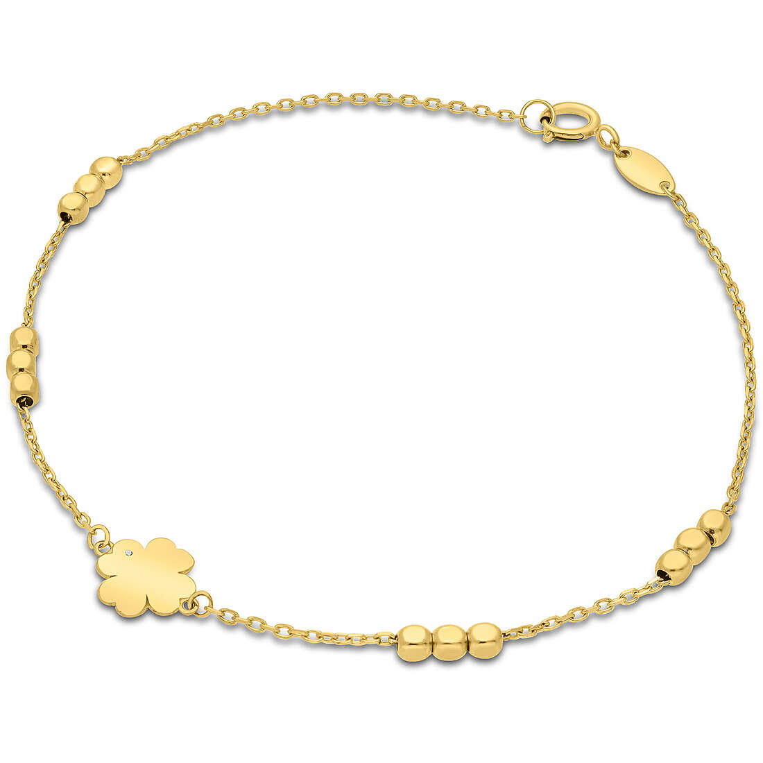 bracelet woman Chain 18 kt Gold jewel GioiaPura Oro 750 GP-S258152