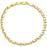 bracelet woman Chain 18 kt Gold jewel GioiaPura Oro 750 GP-SVIR100GG19