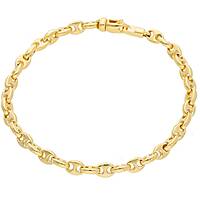 bracelet woman Chain 18 kt Gold jewel GioiaPura Oro 750 GP-SVMM050GG19