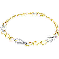 bracelet woman Chain 9 kt Gold jewel GioiaPura Oro 375 GP9-S171056