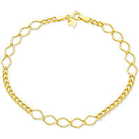 bracelet woman Chain 9 kt Gold jewel GioiaPura Oro 375 GP9-S213854M18