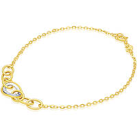 bracelet woman Chain 9 kt Gold jewel GioiaPura Oro 375 GP9-S222116