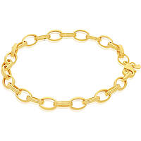 bracelet woman Chain 9 kt Gold jewel GioiaPura Oro 375 GP9-S244875