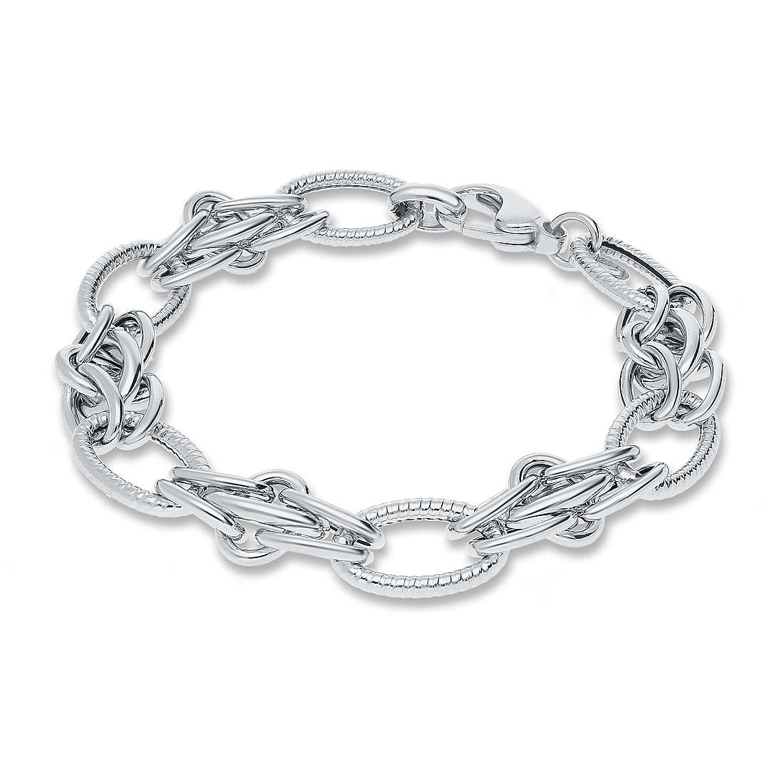 bracelet woman Chain 925 Silver jewel GioiaPura GYBARW0710-S