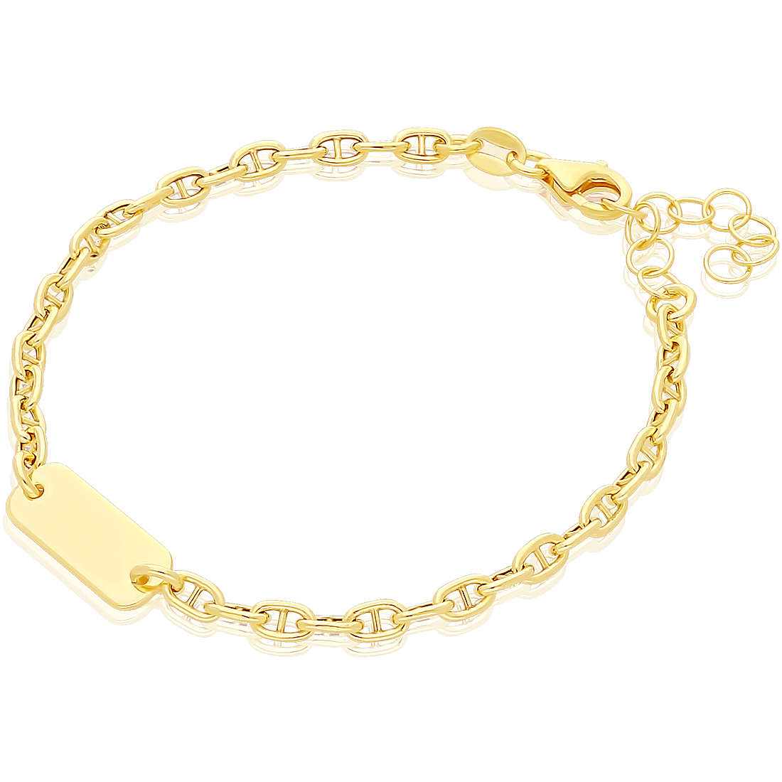 bracelet woman Chain 925 Silver jewel GioiaPura GYBARW0932-G
