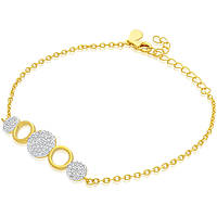 bracelet woman Chain 925 Silver jewel GioiaPura INS028BR322PLWH