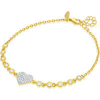 bracelet woman Chain 925 Silver jewel GioiaPura INS028BR330PLWH
