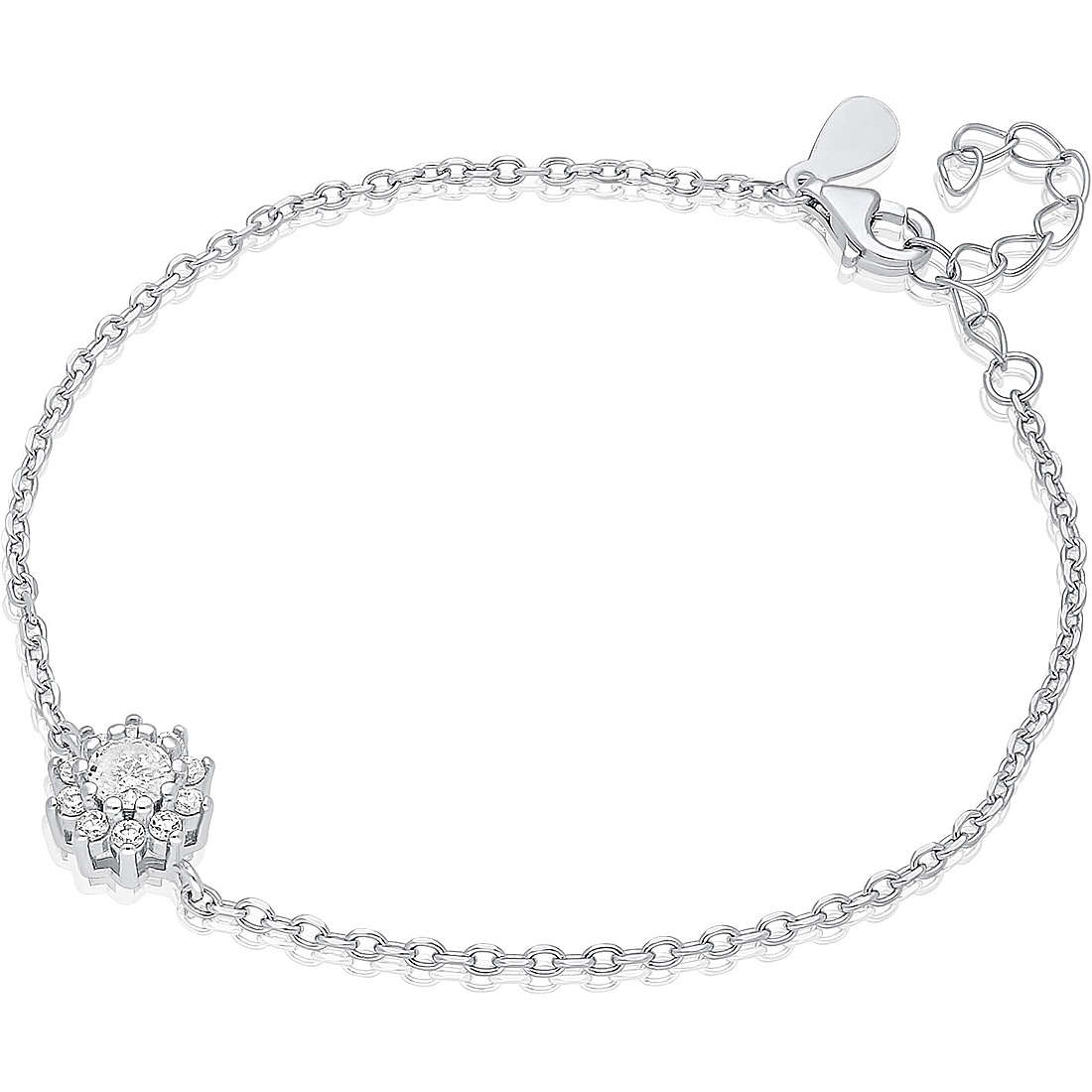 bracelet woman Chain 925 Silver jewel GioiaPura INS028BR342RHWH