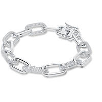 bracelet woman Chain 925 Silver jewel GioiaPura INS058BR010RHWH