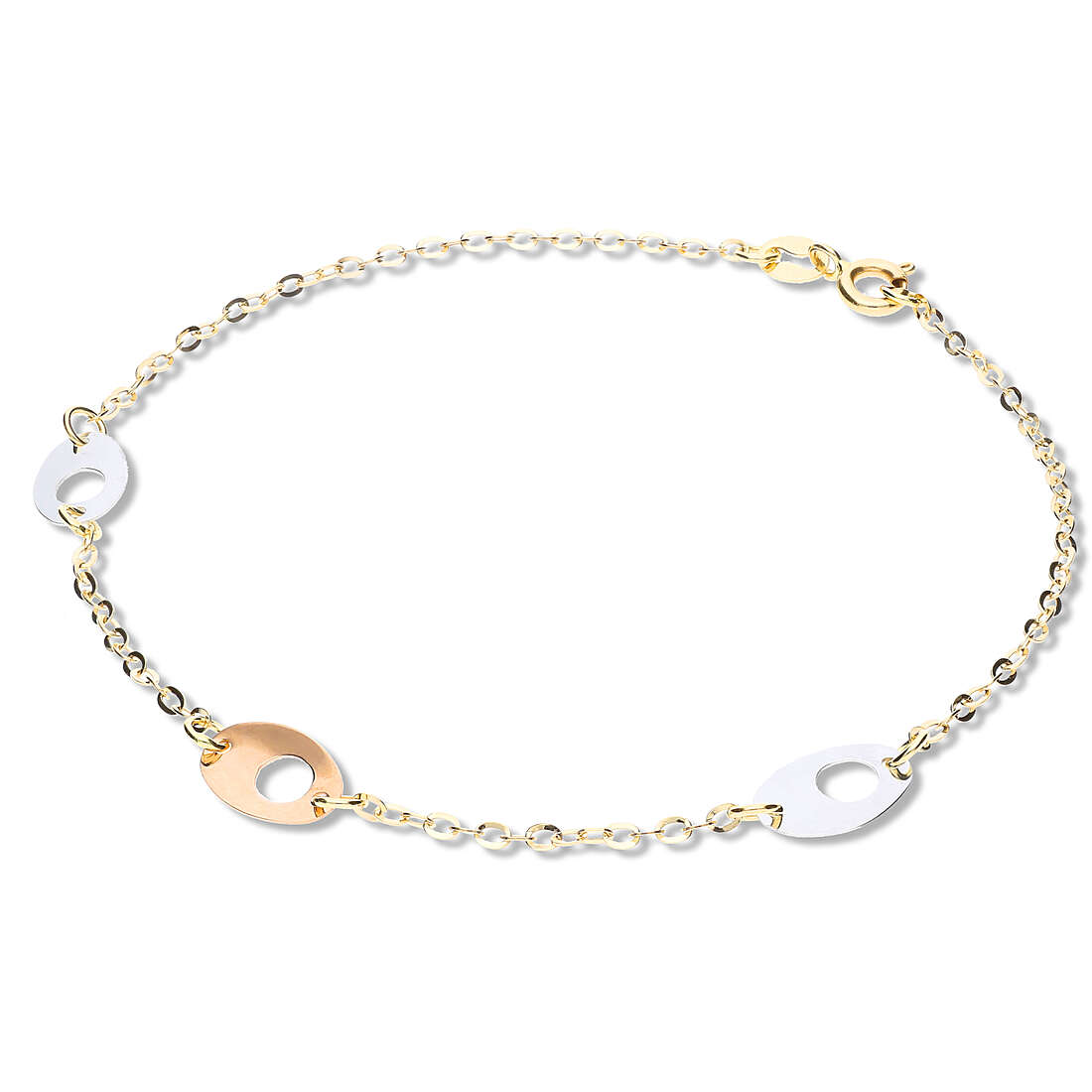 bracelet woman Charms/Beads 18 kt Gold jewel GioiaPura Oro 750 GP-S213427