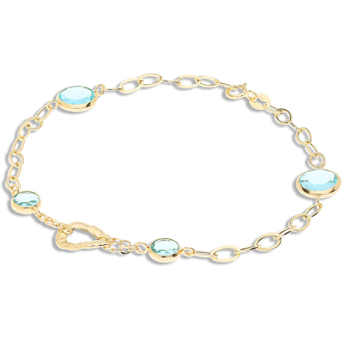 bracelet woman Charms/Beads 18 kt Gold jewel GioiaPura Oro 750 GP-S214767
