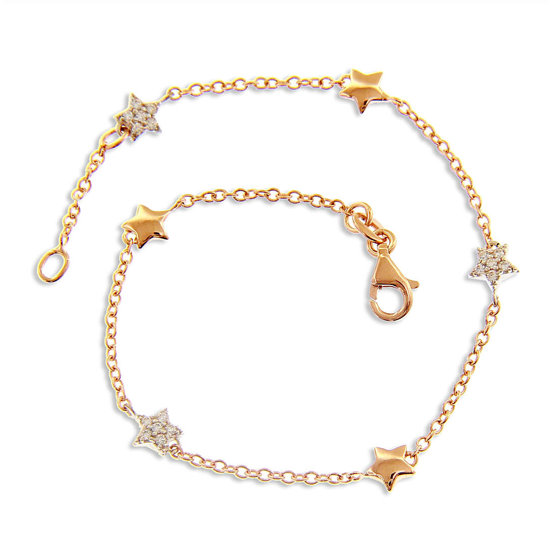 bracelet woman Charms/Beads 18 kt Gold jewel GioiaPura Oro 750 GP-S221571