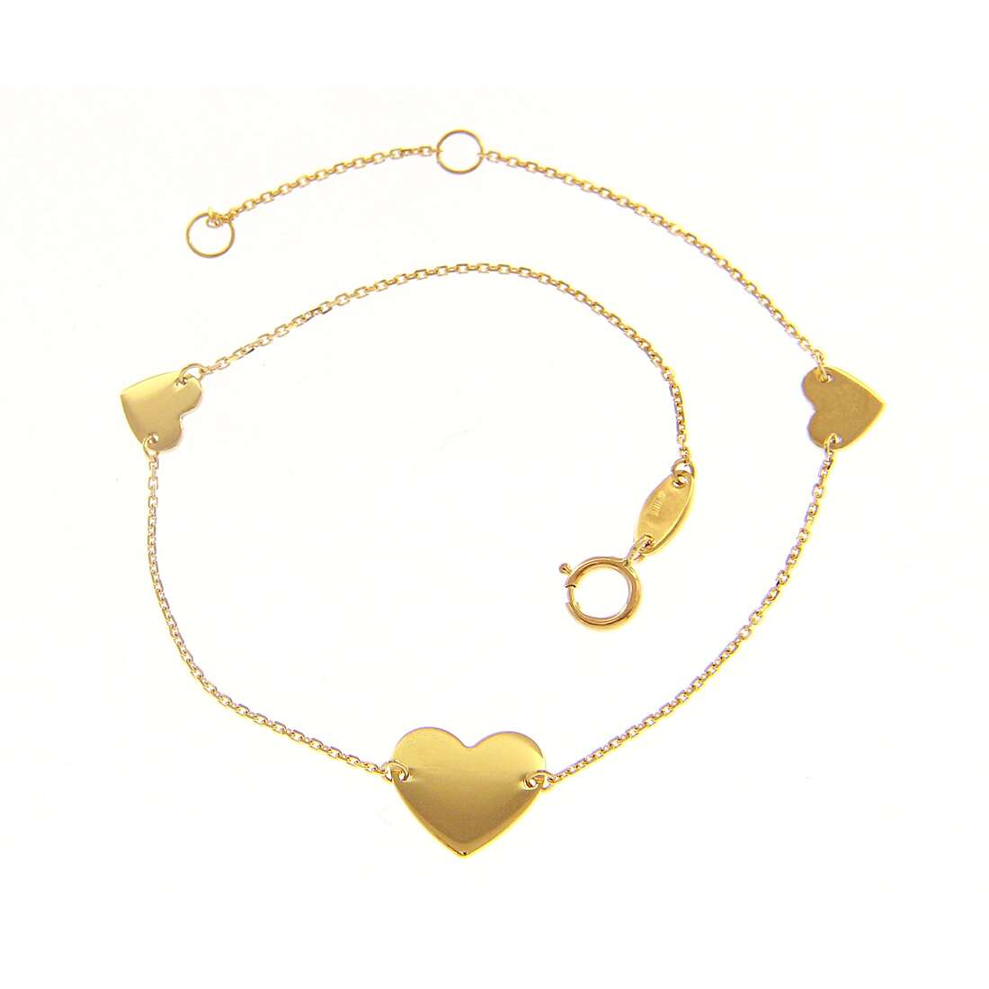bracelet woman Charms/Beads 18 kt Gold jewel GioiaPura Oro 750 GP-S227705