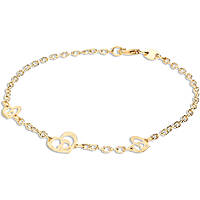 bracelet woman Charms/Beads 18 kt Gold jewel GioiaPura Oro 750 GP-S230463