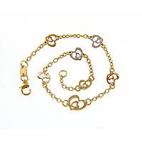 bracelet woman Charms/Beads 18 kt Gold jewel GioiaPura Oro 750 GP-S230474