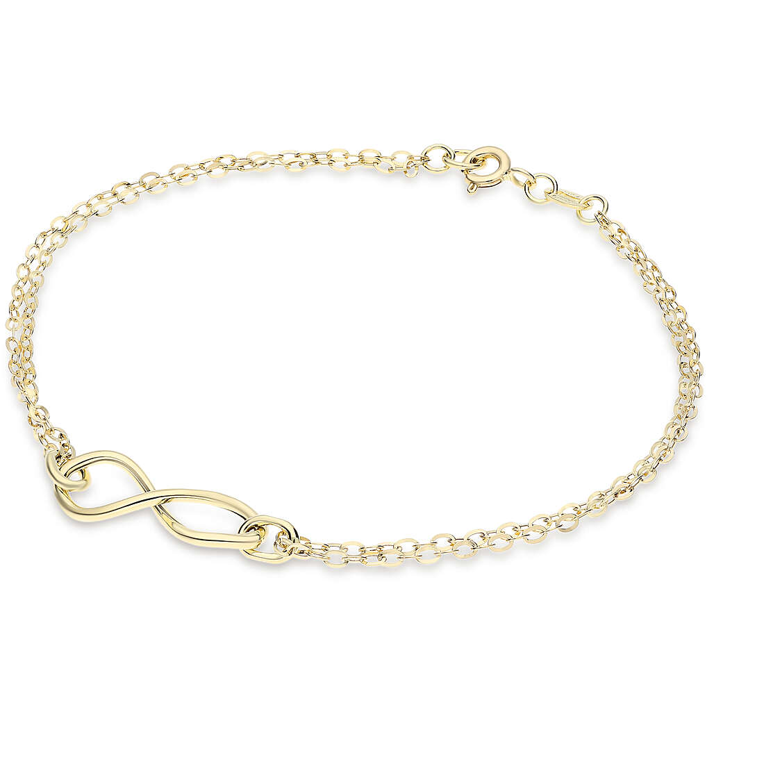 bracelet woman Charms/Beads 18 kt Gold jewel GioiaPura Oro 750 GP-S237982