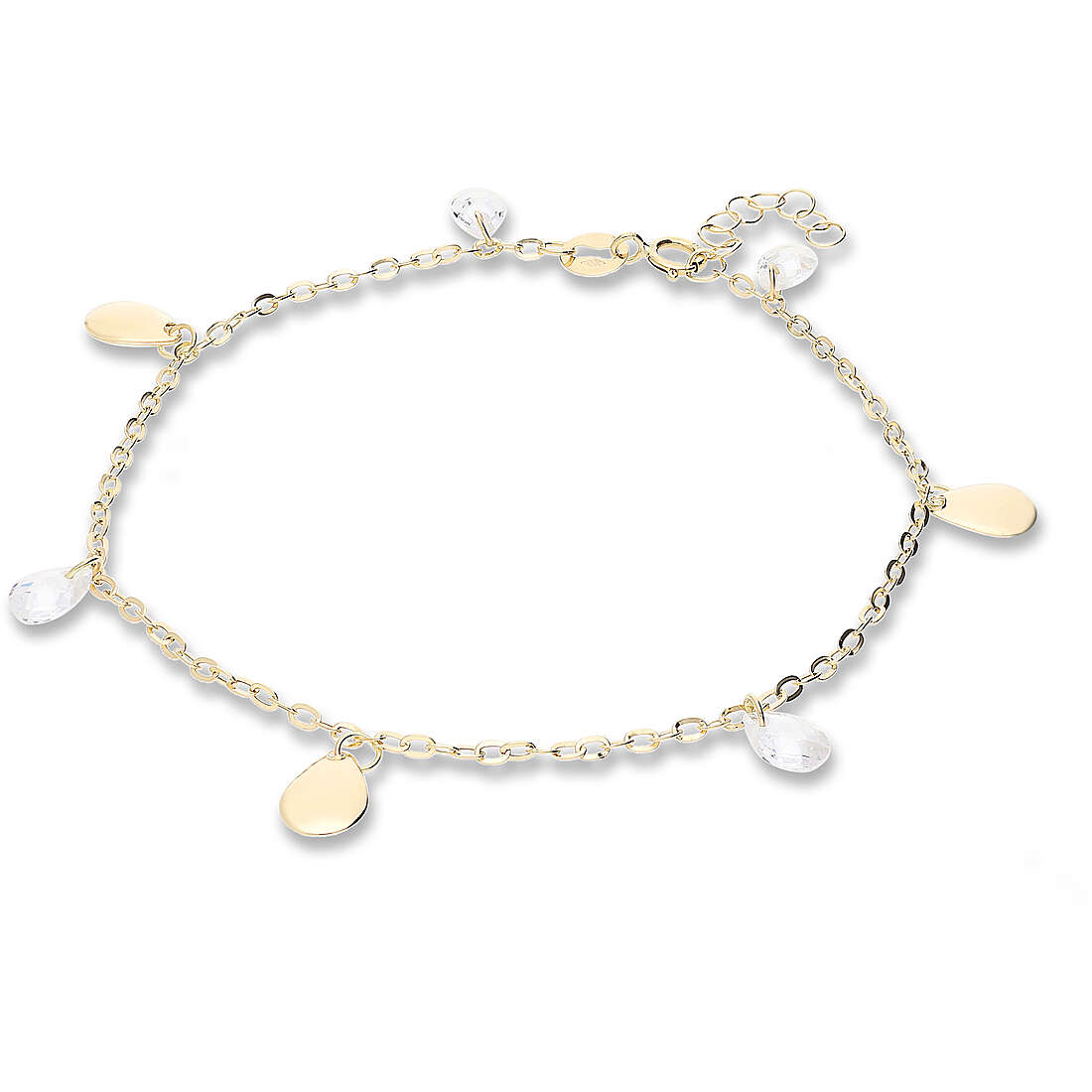bracelet woman Charms/Beads 18 kt Gold jewel GioiaPura Oro 750 GP-S241338