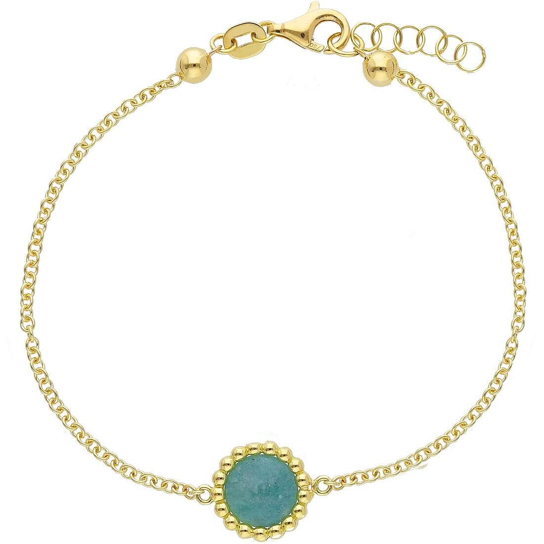 bracelet woman Charms/Beads 18 kt Gold jewel GioiaPura Oro 750 GP-S251556