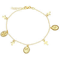 bracelet woman Charms/Beads 18 kt Gold jewel GioiaPura Oro 750 GP-S252586