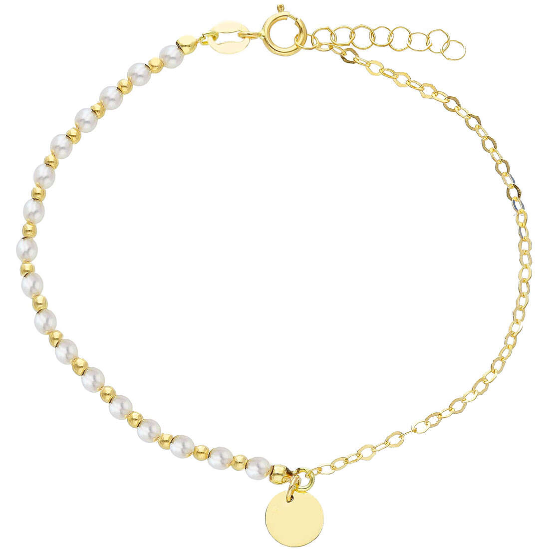 bracelet woman Charms/Beads 18 kt Gold jewel GioiaPura Oro 750 GP-S252808