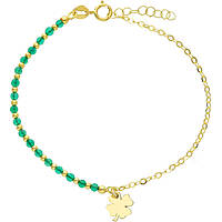 bracelet woman Charms/Beads 18 kt Gold jewel GioiaPura Oro 750 GP-S253155