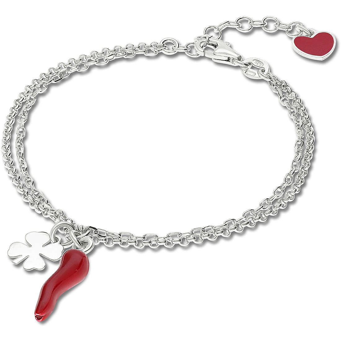 bracelet woman Charms/Beads 925 Silver jewel GioiaPura GYBARW0630-R