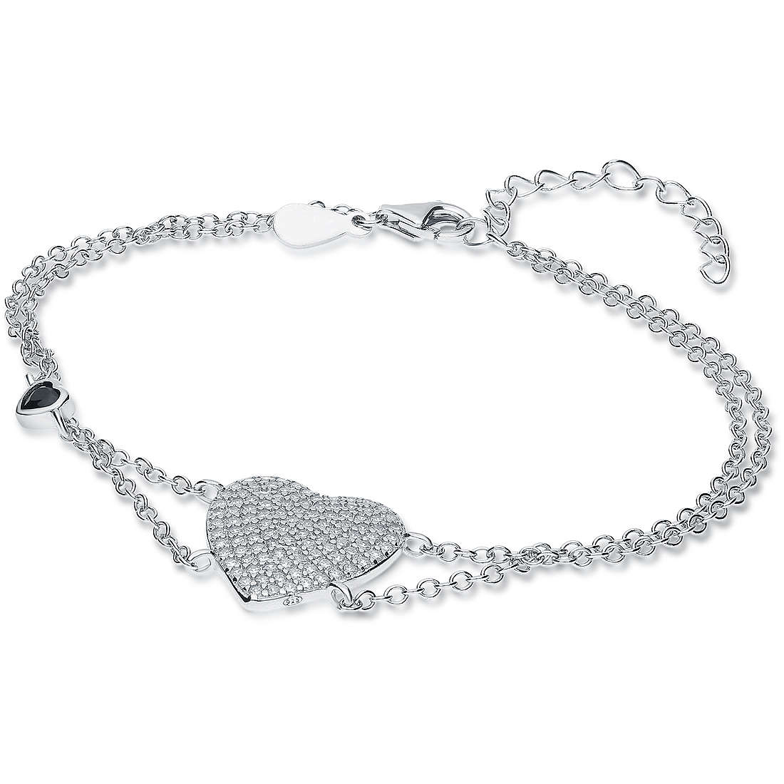 bracelet woman Charms/Beads 925 Silver jewel GioiaPura INS028BR246RHWH
