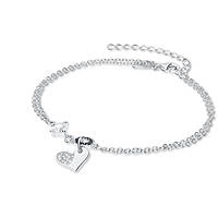 bracelet woman Charms/Beads 925 Silver jewel GioiaPura INS028BR247RHWH