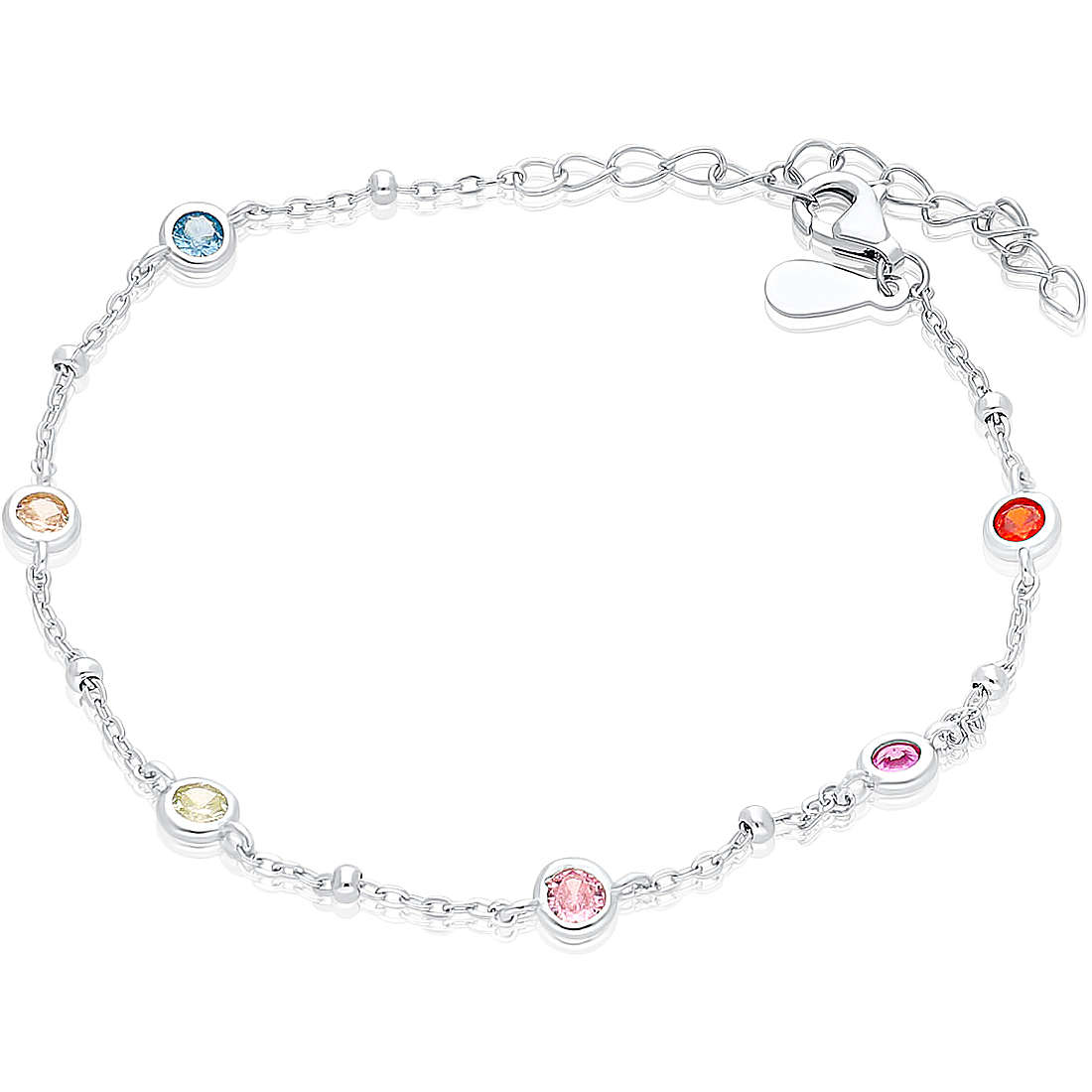 bracelet woman Charms/Beads 925 Silver jewel GioiaPura INS028BR346RHMU