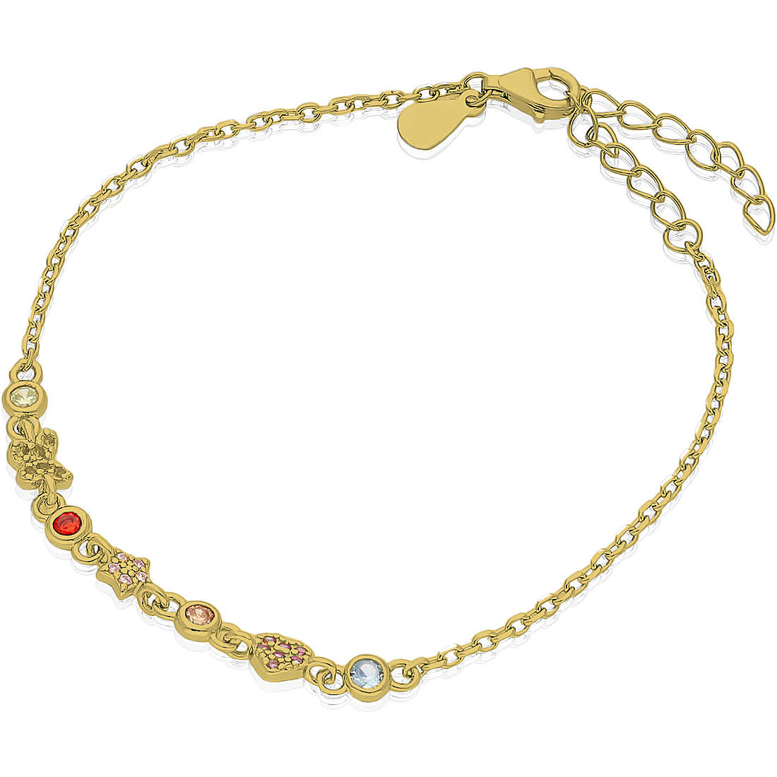 bracelet woman Charms/Beads 925 Silver jewel GioiaPura INS028BR347PLMU