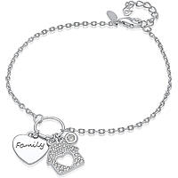 bracelet woman Charms/Beads 925 Silver jewel GioiaPura INS028BR360RHWH