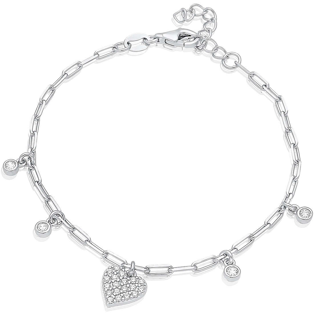 bracelet woman Charms/Beads 925 Silver jewel GioiaPura ST65006-01RH