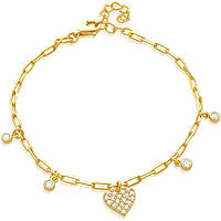 bracelet woman Charms/Beads 925 Silver jewel GioiaPura ST65006-02OR