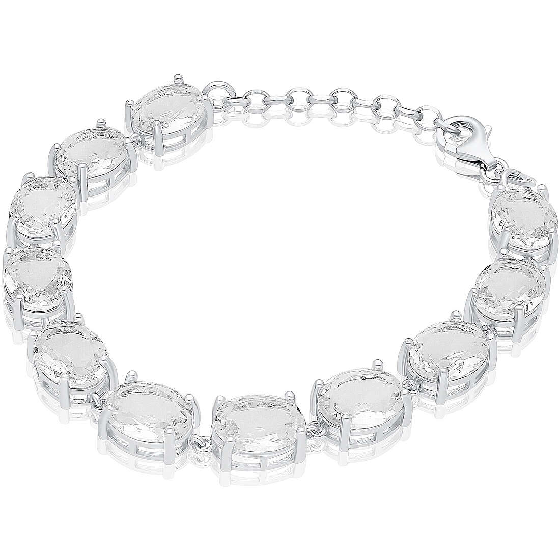 bracelet woman Charms/Beads 925 Silver jewel GioiaPura ST66934-01RHBI