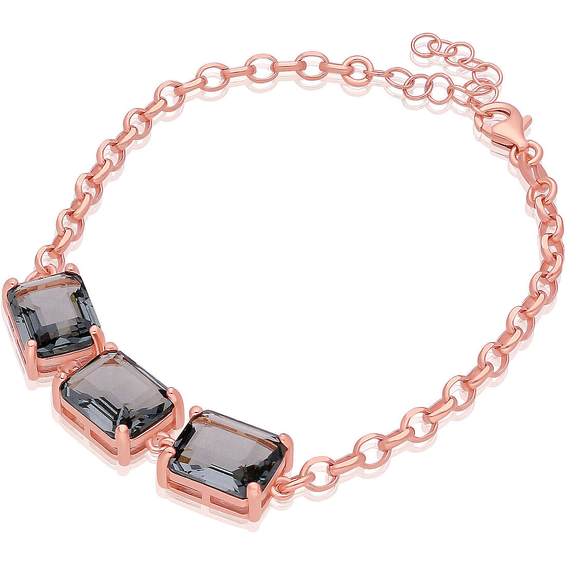 bracelet woman Charms/Beads 925 Silver jewel GioiaPura ST66944-02RSBK