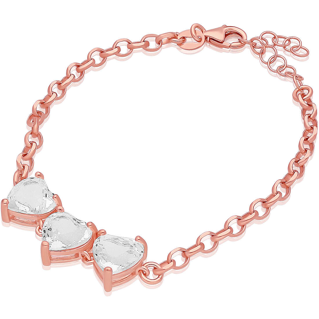 bracelet woman Charms/Beads 925 Silver jewel GioiaPura ST66947-03RSBI
