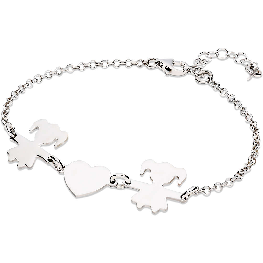 bracelet woman Charms/Beads 925 Silver jewel GioiaPura WBM02278SU