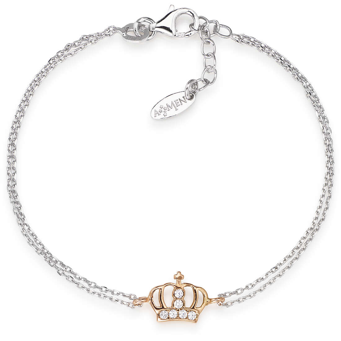 bracelet woman jewellery Amen Corone BR2CBR